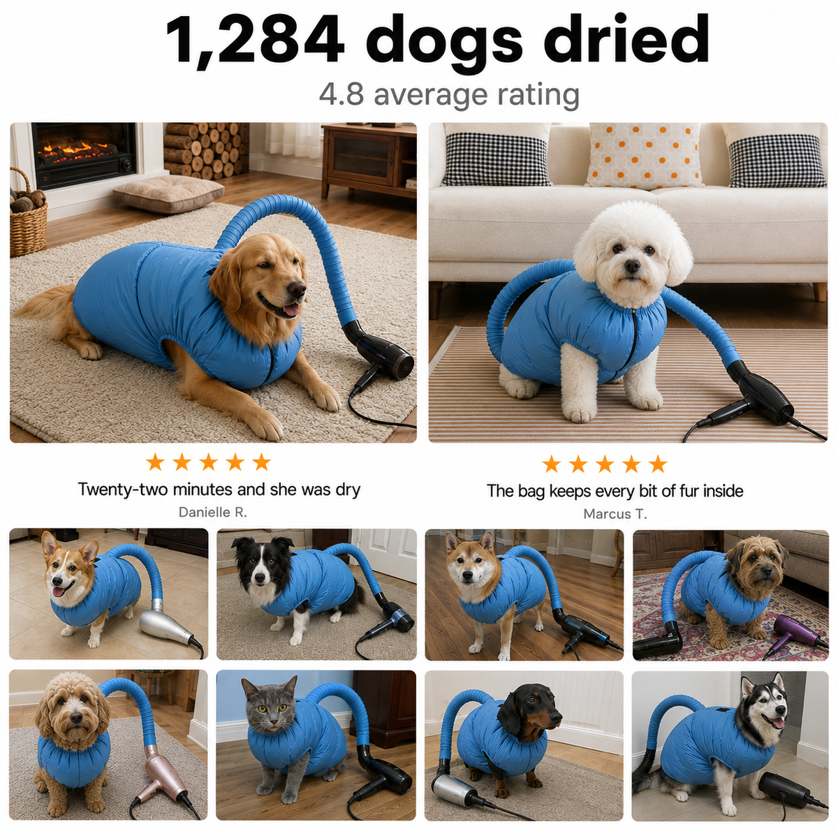 Pet Drying Suit