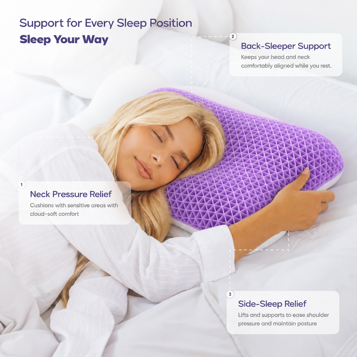 Hollow Ergonomic Pillow™