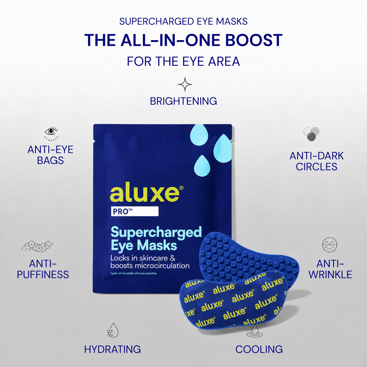 Aluxe™ Micro-Cupping Eyepatches
